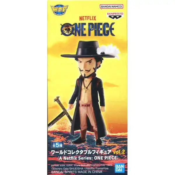 A Netflix Series: One Piece World Collectable Figure WCF Mihawk 2.8-Inch Mini Figure