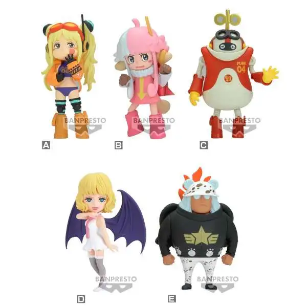One Piece World Collectable Figure WCF Egghead Volume 5 2.8-Inch Box of 12 Mini Figures
