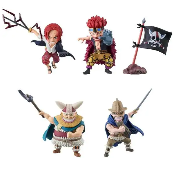 One Piece World Collectable Figure WCF Elbaph 2.8-Inch Box of 12 Mini Figures