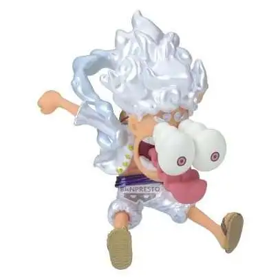 One Piece WCF Monkey D. Luffy Gear 5 Monkey D. Luffy Metallic Color Ver 2.8-Inch Mini Figure #04 [04]