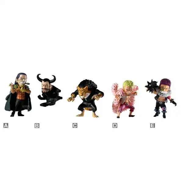 World Collectable Figure WCF One Piece - Rival 2.8-Inch Box of 12 Mini Figures