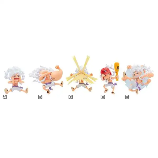 One Piece World Collectable Figure WCF Monkey D. Luffy Gear 5 Special 2 2.8-Inch Box of 12 Mini Figures (Pre-Order ships March)