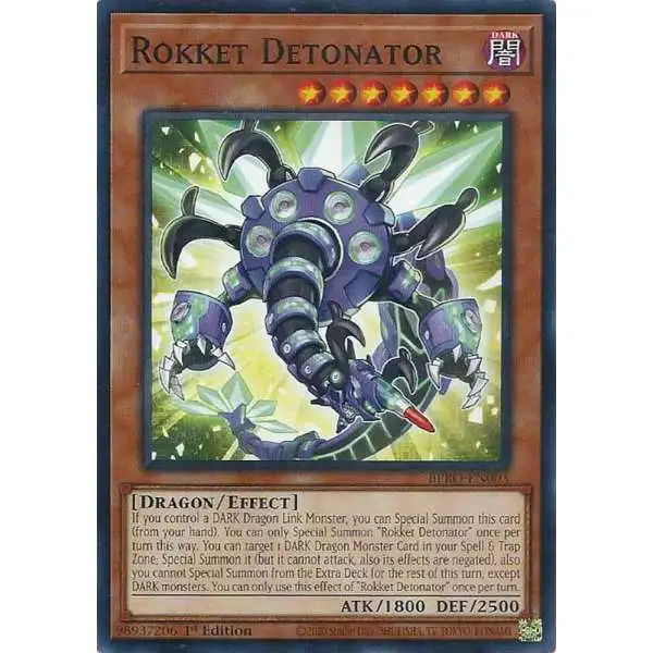 YuGiOh Trading Card Game Burst Protocol Common Rokket Detonator BPRO-EN003
