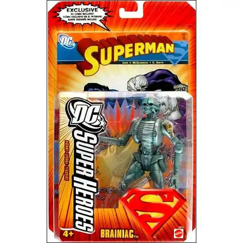 Superman DC Super Heroes Series 4 Brainiac Action Figure