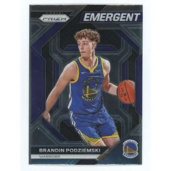 NBA 2023-24 Panini Prizm Emergent Brandin Podziemski #24 [Rookie]
