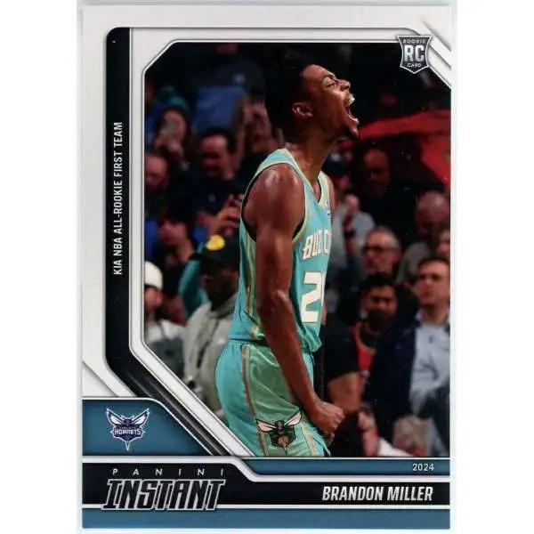 NBA 2023-24 Instant All-Rookie First Team Basketball Brandon Miller #575 [Rookie]
