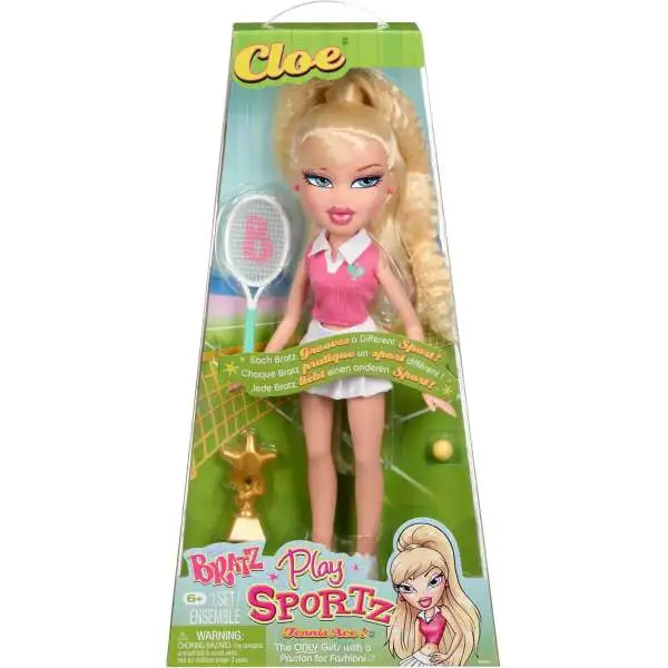 Bratz Play Sportz Cloe (Tennis) Fashion Doll