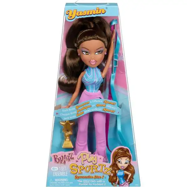 Bratz Play Sportz Yasmin (Gymnastics) Fashion Doll