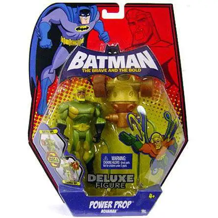 Batman The Brave and the Bold Deluxe Power Prop Aquaman Action Figure