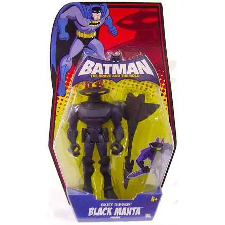 Batman The Brave and the Bold Skiff Ripper Black Manta Action Figure