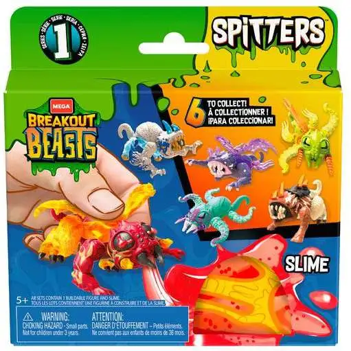 Breakout Beasts Egg Spitters Series 1 Mystery Pack
