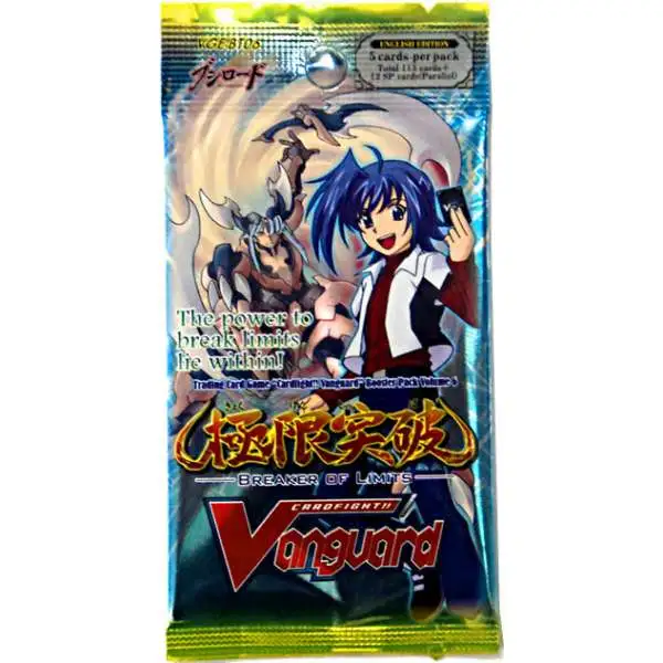 Cardfight Vanguard Trading Card Game Breaker of Limits Booster Pack