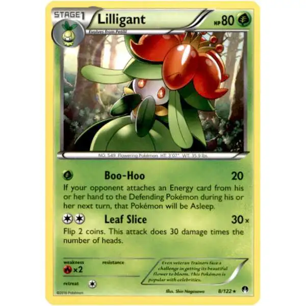 Pokemon Trading Card Game XY BREAKpoint Rare Lilligant #8