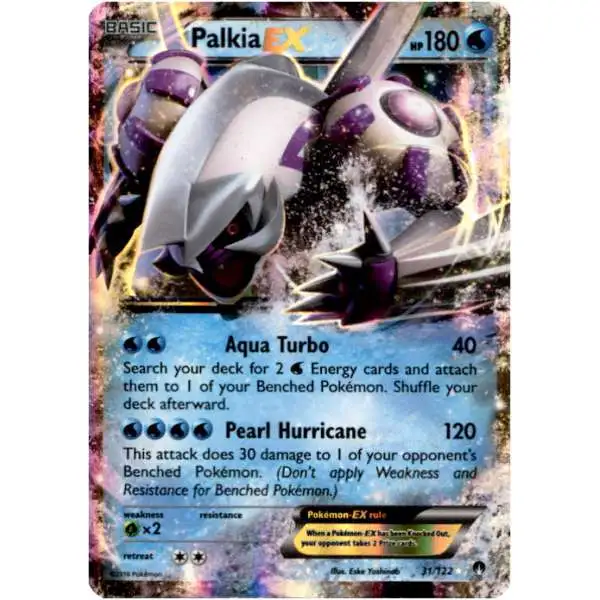 Pokemon Trading Card Game XY BREAKpoint Ultra Rare Palkia EX #31