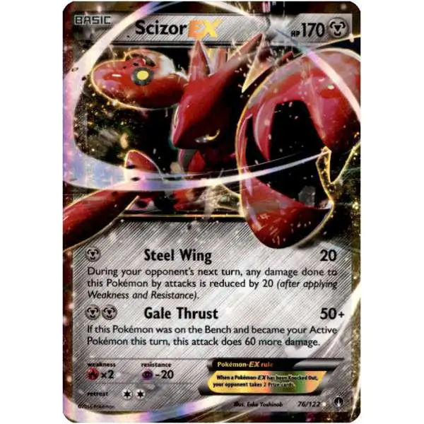 pokemon trading card game scizor ex box BODY) [3] Rotating Claws (50) You may discard an Energy card attached to Rockets Scizor ex Scizor EX (Full Art) 119