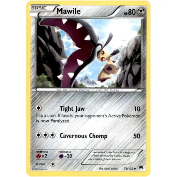 Pokemon Trading Card Game XY BREAKpoint Uncommon Mawile #78