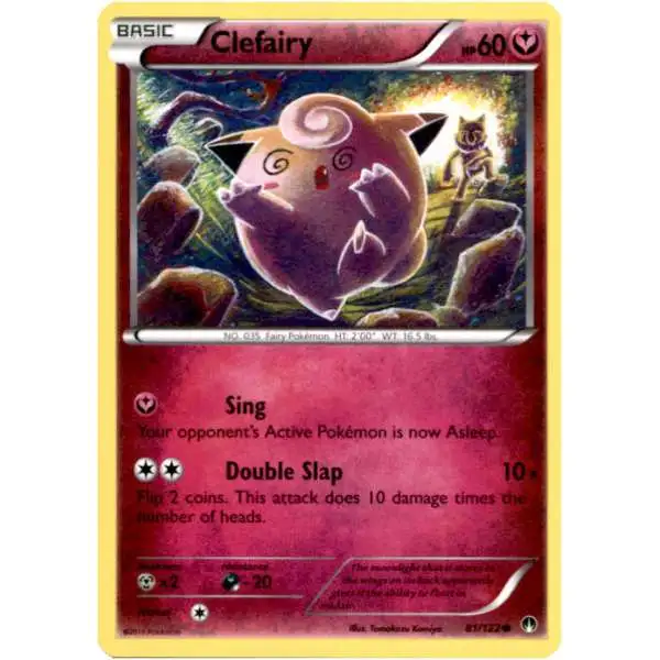 Pokemon Trading Card Game XY BREAKpoint Common Clefairy #81