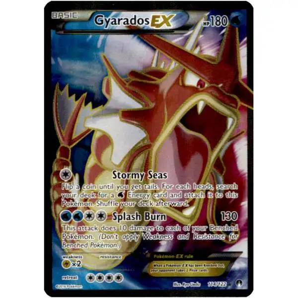 Pokemon Trading Card Game XY BREAKpoint Ultra Rare Gyarados EX #114