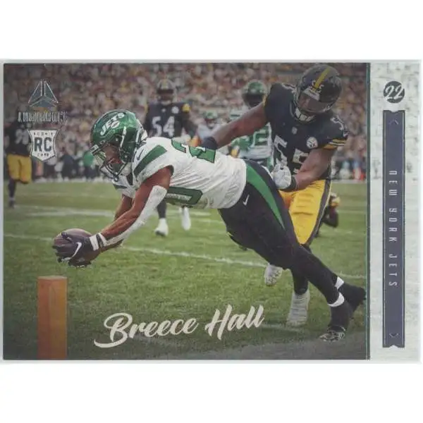 NFL New York Jets 2022 Artistry Football Breece Hall Trading Card 34 Rookie  Card Sage Collectibles - ToyWiz