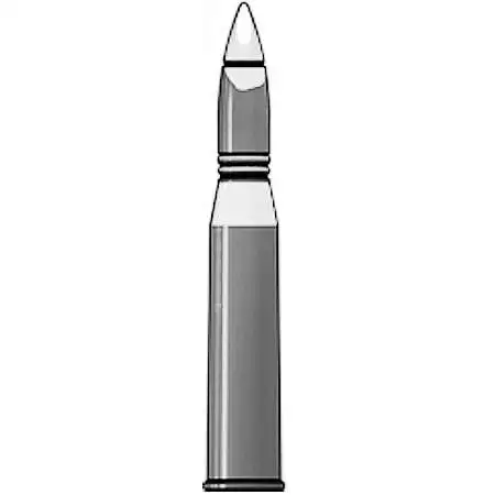 BrickArms 88mm Shell 2.5-Inch Minifigure Accessories [Silver Loose]