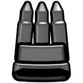 BrickArms Ammo Clip 2.5-Inch [Gray]