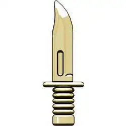 BrickArms Combat Knife 2.5-Inch [Tan]