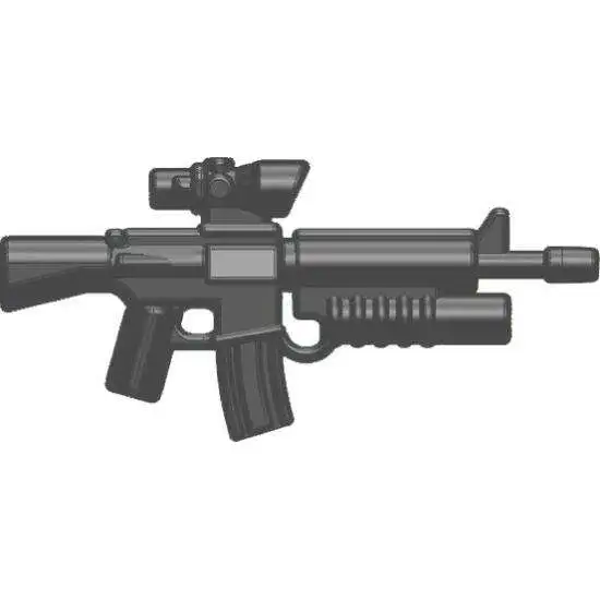 BrickArms M16-AGL ACOG Scope & Grenade Launcher 2.5-Inch [Gunmetal]
