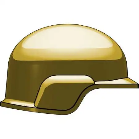 BrickArms Modern Combat Helmet 2.5-Inch [Dark Tan]