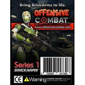 BrickArms Offensive Combat 2.5-Inch Weapons Pack [Black]