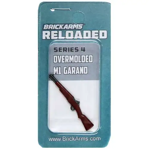 BrickArms Reloaded Series 4 Weapons M1 Garand 2.5-Inch [Overmolded] [New Sealed]