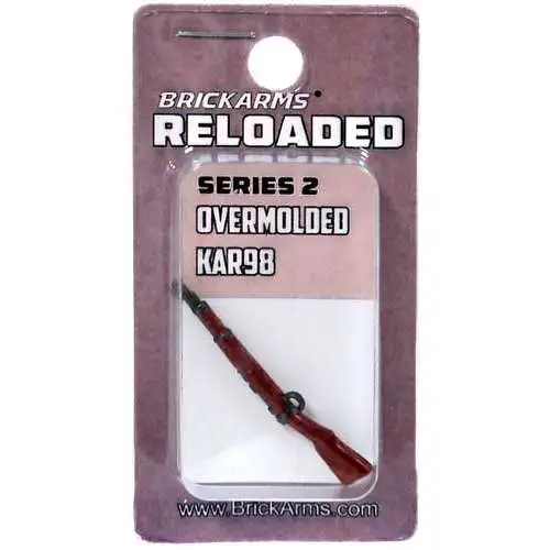 BrickArms Reloaded Series 2 Weapons Kar98 2.5-Inch [Overmolded] [New Sealed]
