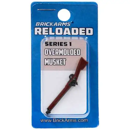 BrickArms Reloaded Series 1 Weapons Musket 2.5-Inch [Overmolded] [New Sealed]