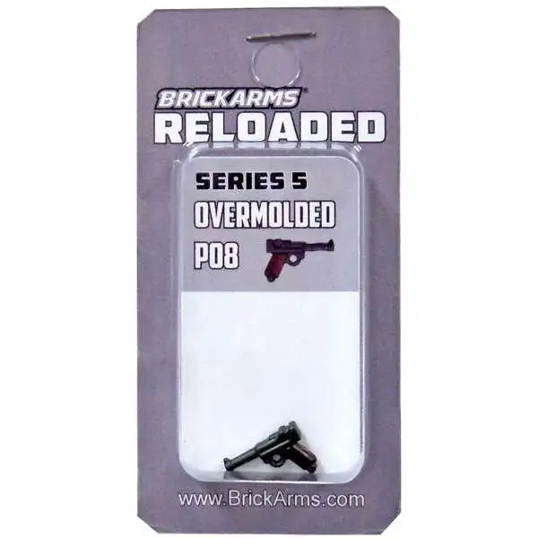 BrickArms Reloaded Series 5 Weapons P08 2.5-Inch [Overmolded]