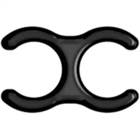 BrickArms Universal Clip 2.5-Inch [Black Rubber U-Clip]