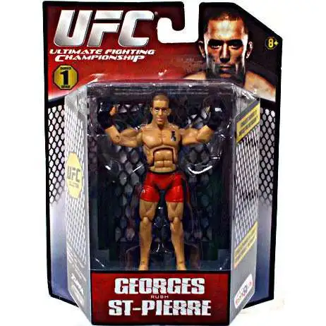 UFC Bring It On Build the Octagon Series 1 Georges St Pierre Exclusive Action Figure