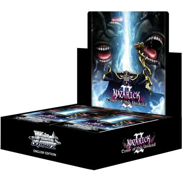 Weiss Schwarz Trading Card Game Nazarick: Tomb of the Undead Volume 2 Booster Box [16 packs]