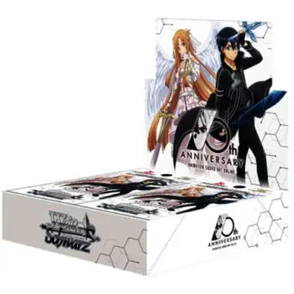 Weiss Schwarz Trading Card Game Sword Art Online 10th Anniversary Booster Box [16 Packs]