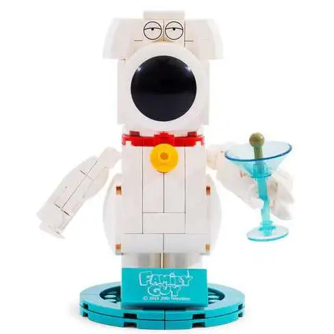 Family Guy Brian Building Block Set [158 Pieces] (Pre-Order ships January)