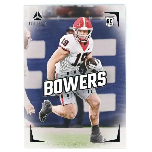 NFL 2024 Luminance Football Brock Bowers #110 [Rookie]