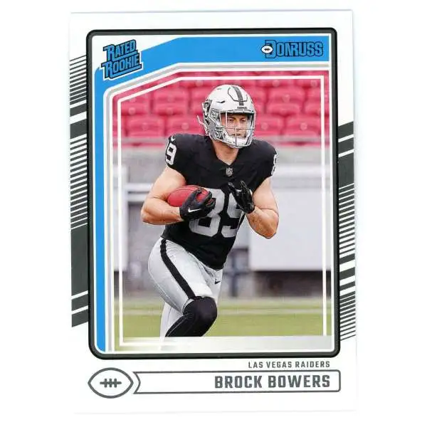NFL 2024 Panini Donruss Football Brock Bowers #394 [Rookie]