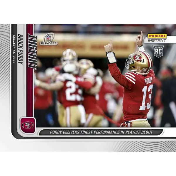 Brock Purdy ROOKIE 2022 Leaf Pro Set #PB5 49ers CCG Gem Mint 10