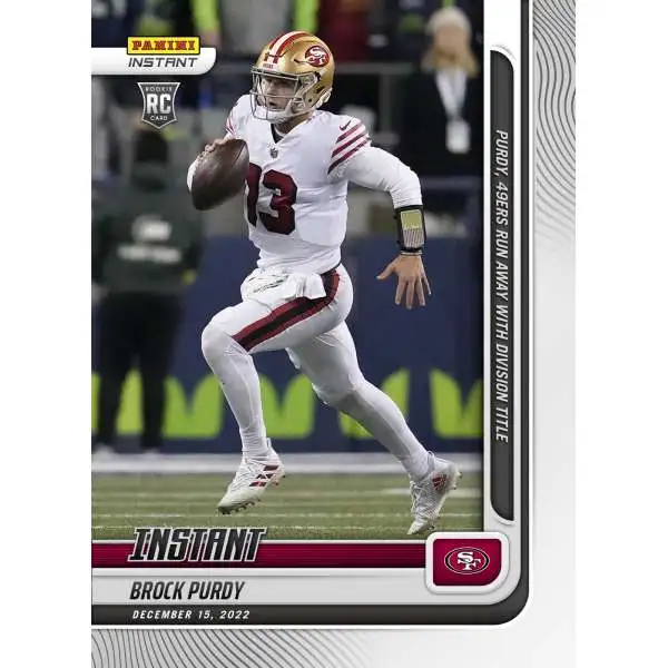 2023 Panini Score Football San Francisco 49ers Team Set 15 Cards W/Drafted  Rookies Brock Purdy at 's Sports Collectibles Store