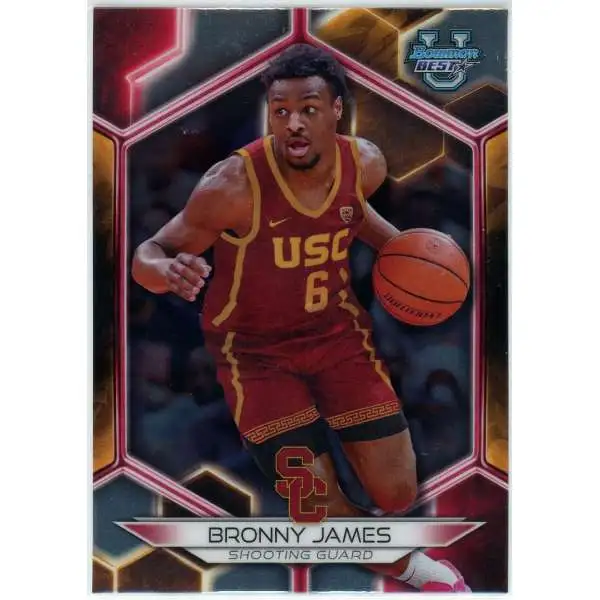 NBA 2023-24 Bowman Best U Bronny James #92 [Rookie]