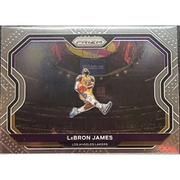 NBA Los Angeles Lakers 2020 Prizm Basketball LeBron James #1 [Kobe Tribute]