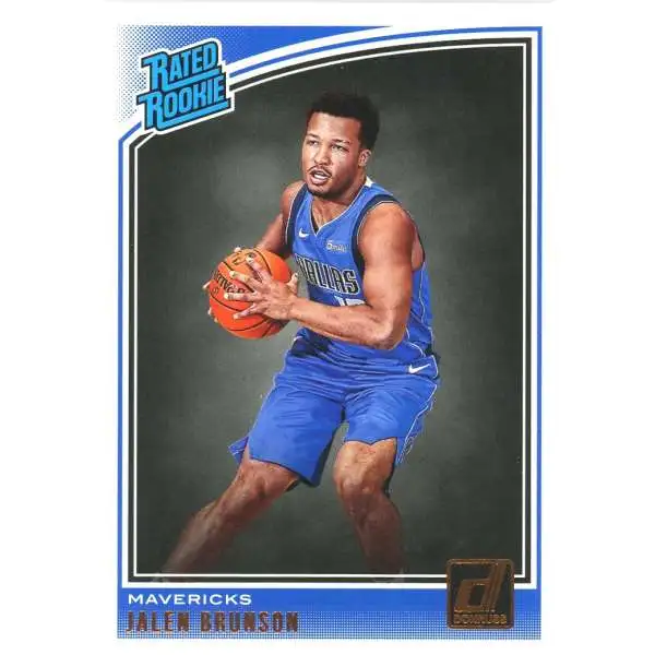 NBA 2018-19 Panini Donruss Jalen Brunson #179 [Rated Rookie]