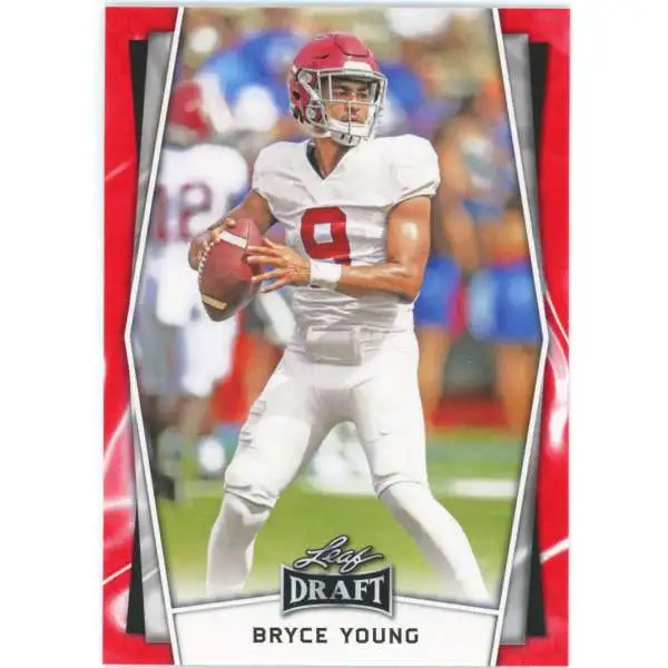 NFL Leaf 2022 Draft Football Single Card Gold Bryce Young B1 Rookie ...