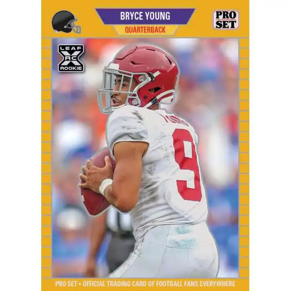 New 2023 BRYCE YOUNG Carolina Panthers #1 NFL Draft Pick Football Card -  (Unbranded, Custom Made Novelty Art Card)