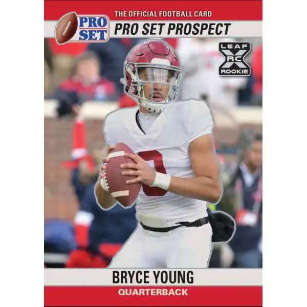 NFL Carolina Panthers 2023 Pro Set Metal /72 Bryce Young P90-8 [XRC Rookie, 1990 Style]