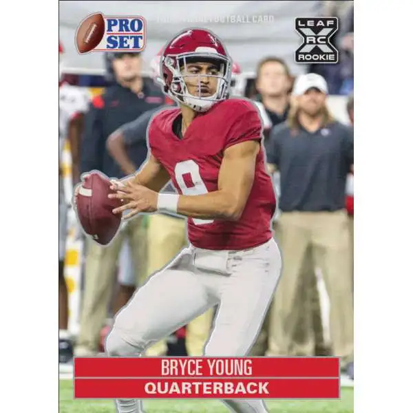 NFL Carolina Panthers 2023 Pro Set Metal /87 Bryce Young P91-7 [XRC Rookie, 1991 Style]