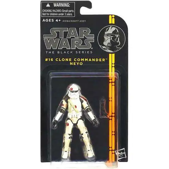 Star Wars Expanded Universe Black Series Wave 3 Clone Commander Neyo Action Figure #16 [Loose]